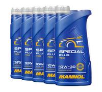 MANNOL Aceite de motor 10W-30 SPECIAL PLUS aceite parcialmente sintético aceite ACEA A3/B3 API SN 1L Compatible con TOYOTA AYGO WNB1, KGB1, SKODA Fabia II Combi 545, SUZUKI SWIFT III MZ, EZ