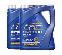 MANNOL 7512 Special Plus SAE 10W-30 Aceite Motor, VW 50500 50101, 2x5 L