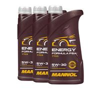 Mannol 7703 Energía Fórmula PSA SAE 5W-30 Aceite de Motor B71 2290 , 3x1 Litro