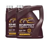MANNOL 7703 Energy Formula 5W-30 Aceite Motor PSA B71 2290 2x4 L