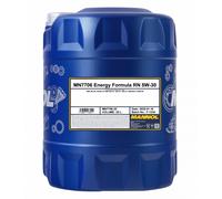 Mannol 7706 Energía Fórmula Rn SAE 5W-30 Aceite Motor Renault RN0720, 60 Litro