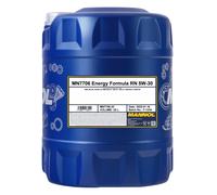 Mannol 7706 Energía Fórmula Rn SAE 5W-30 Aceite Motor Renault RN0720, 60 Litro