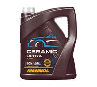 Mannol 7727 Cerámico Ultra SAE 5W-40 Aceite MB 228.5 , BMW LL-01, 5 Litro