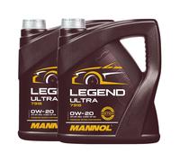 MANNOL 7918 Legend Ultra SAE 0W20, API SP RC, 2x4 Litros