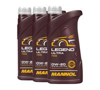 MANNOL 7918 Legend Ultra SAE 0W20, API SP RC, 3x1 Litro