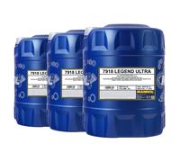 MANNOL 7918 Legend Ultra SAE 0W20, API SP RC, 3x20 Litro Aceite Motor Semisint.
