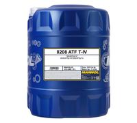 Mannol 8208 ATF Tipo T-IV Aceite De Transmisión Automática, 20 Litros