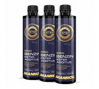 MANNOL 9950 Aditivo De Éster De Gasolina Para Limpieza Y Lubricación 3x450 ml