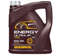 Mannol Aceite de motor Energía Ultra JP 5W-20 API SN ILSAC GF5 Ford M2C948 4 L