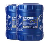 MANNOL Aceite De Engranajes Hypoid 80W-90 GL-5 LS, 2x10 L