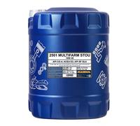 MANNOL Aceite de motor 10W-30 Multifarm Aceite para motor ACEA E3 STOU 10 L