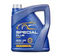 MANNOL Aceite de motor 10W-30 SPECIAL PLUS aceite parcialmente sintético ACEA A3/B3 API SN 4L Compatible con VW Golf IV Hatchback 1J1 Golf V Hatchback 1K1 TOURAN 1T1, 1T2 Polo IV Hatchback 9N, 9A