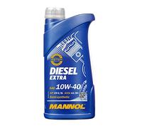 MANNOL Aceite de motor 10W-40 DIESEL EXTRA aceite parcialmente sintético Aceite para motor ACEA A3/B4 API CH-4 API SL 1L