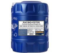 MANNOL Aceite de motor 10W-60 RACING+ESTER Aceite sintetico ACEA A3/B4 API CH-4 API SN 20L Compatible con TOYOTA AYGO WNB1, KGB1, KIA RIO III UB, SKODA Fabia II Combi 545