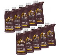 Mannol Aceite de Motor 10x 1 Litro 15W-50 4- Contacto Powerbike Api Sm