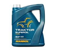 MANNOL Aceite de motor 15W-40 Traktor Aceite mineral Aceite para motor API SG API CD Superoil 5L
