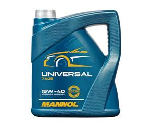 MANNOL Aceite de motor 15W-40 UNIVERSAL Aceite mineral ACEA A3/B4 API SN API CH-4 4L Compatible con VW Polo V Hatchback 6R1, 6C1 up! Hatchback 121, 122, BL1, BL2, BL3, 123 Passat B8 Variant 3G5, CB5