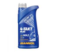 MANNOL ACEITE DE MOTOR 4T PLUS 10W40 1 L (API SL, JASO MA/MA2) SEMISINTÉTICO (72