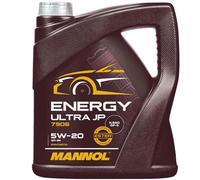 Mannol Energía Ultra JP 5W-20 Aceite Api Sn , Ilsac GF5, Ford M2C948, 4 Litros