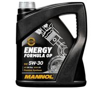 MANNOL Aceite de motor 5W-30 Energy Aceite para motor ACEA C2 ACEA C3 API SP Formula OP 4L