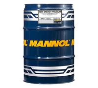 MANNOL Aceite de motor 5W-30 ENERGY PREMIUM Aceite sintetico aceite ACEA C3 ACEA C2 API CH-4 API SN 60L Compatible con VW Polo V Hatchback 6R1, 6C1 up! Hatchback 121, 122, BL1, BL2, BL3, 123