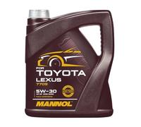 MANNOL Aceite de motor 5W-30 Toyota Lexus ACEA A5/B5 API SN Plus 4L Compatible con FORD Fiesta Mk6 Hatchback CB1, CCN, JA8, JR8 MONDEO IV Turnier BA7, NISSAN Qashqai II J11, J11, KIA RIO III UB