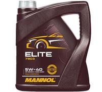 MANNOL Aceite de motor 5W-40 Aceite para motor ACEA A3/B4 API SN API CH-4 Elite 5L