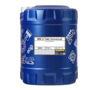 MANNOL Aceite de motor Aceite mineral API TC Universal 10L | Aceite mineral a base de aceite mineral de dos tiempos, cumple con API TC, JASO FB, ISO L-EGB, protege los motores
