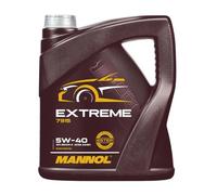 Mannol extreme SAE 5W40 Aceite VW 50200 ,50500 ,MB 229.5 ,BMW LL-01,4 Litros,