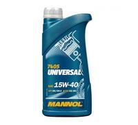 Mannol SAE 15W-40 Universal Aceite de Motor, Api Sn CH4, 10x1 Litros