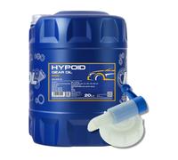 MANNOL Aceite de Transmisión Hypoid 80W-90 GL-5 LS, 20 L con Grifo