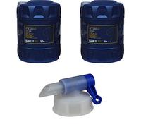 MANNOL | Aceite Hidráulico Mineral HYDRO ISO 68 | 2103-20L | Alta Resistencia a Cargas, Presión y Temperatura | Compatible con Equipos Industriales y Móviles | Certificado DIN 51524-2 e ISO 11158