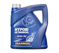 MANNOL | Aceite HYPOID GETRIEBEOEL 80W-90 API GL-4/GL-5 LS | 8106-4L | Propiedades Antifricción y Antidesgaste | Diferenciales y Transmisiones Manuales | Rendimiento en Condiciones Extremas