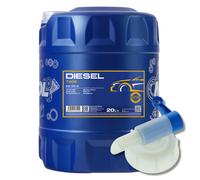 Mannol Aceite de motor 15W-40 para gasolina y diésel 20 L