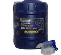 MANNOL Aceite Transmisión Manual Hipóid 80W-90 API GL4/GL5 20 L Con Grifo