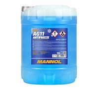 MANNOL Anticongelante AG11 G11/G48 Refrigeración Listo para Usar Azul 10 L