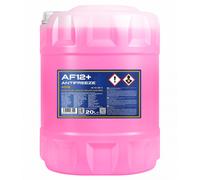 Mannol Anticongelante AF12 + Fresco 20 Litro Fertiggemisch Rojo 40 °C)