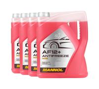 MANNOL Anticongelante AF12+ Longlife Listo para Usar, 4x5 Litros