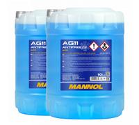 MANNOL Anticongelante AG11 Listo Para Usar Longlife, 2x10 Litros
