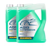 Mannol Anticongelante AG13 Hightec Fresco Fertiggemisch, 2x5 Litro