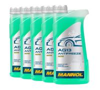Mannol Anticongelante AG13 Hightec Fresco Fertiggemisch, 5x1 Litro