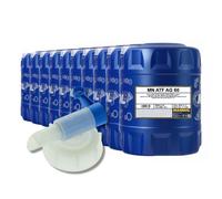 Mannol Atf Ag 60 Aceite Mecanismo Automático, 10x20 Litro Con Grifo de Vaciado