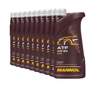 Mannol Atf AG60 Aceite Mecanismo Automático para Zf 6-Gang-Getriebe, 10x1 Litro