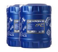 MANNOL Automatic Plus ATF DIII Aceite Transmisión Automática, 2x10 Litros
