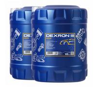 MANNOL Automatic Plus ATF DIII Aceite Transmisión Automática, 2x10 Litros