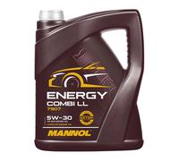 MANNOL Aceite de motor 5W-30 ENERGY COMBI LL Aceite para motor ACEA C3 API SN 5L