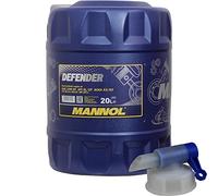 Mannol Defender 10W-40 API SL/CF MN7507-20 - Aceite de motor (20 L, incluye grifo de salida)