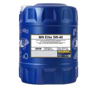 MANNOL Elite 5W-40 Acea A3/B4 Api SN/CH-4 BMW LL-01 Aceite Semisintético, 20 L