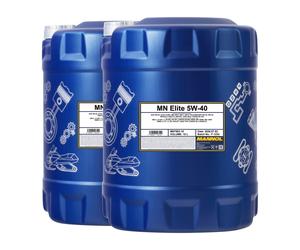 MANNOL Elite 5W-40 Motoröl,ACEA A3/B4,API SN/CH-4,BMW LL-01,2x10 Litro