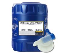 Mannol Energía Ultra JP 5W-20 Aceite de Motor Ilsac GF5, 20 Litro Agua con Grifo